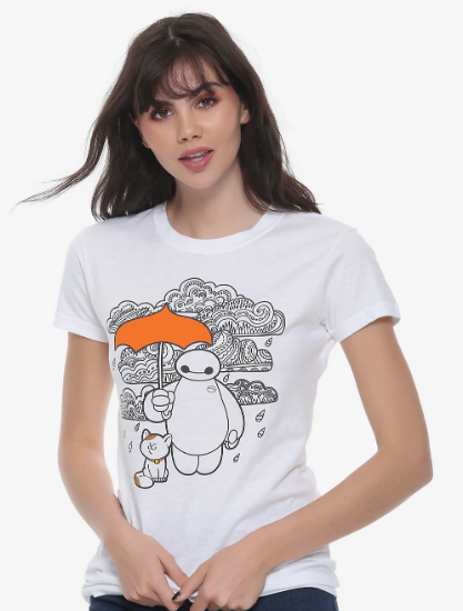 big hero 6 girl shirt